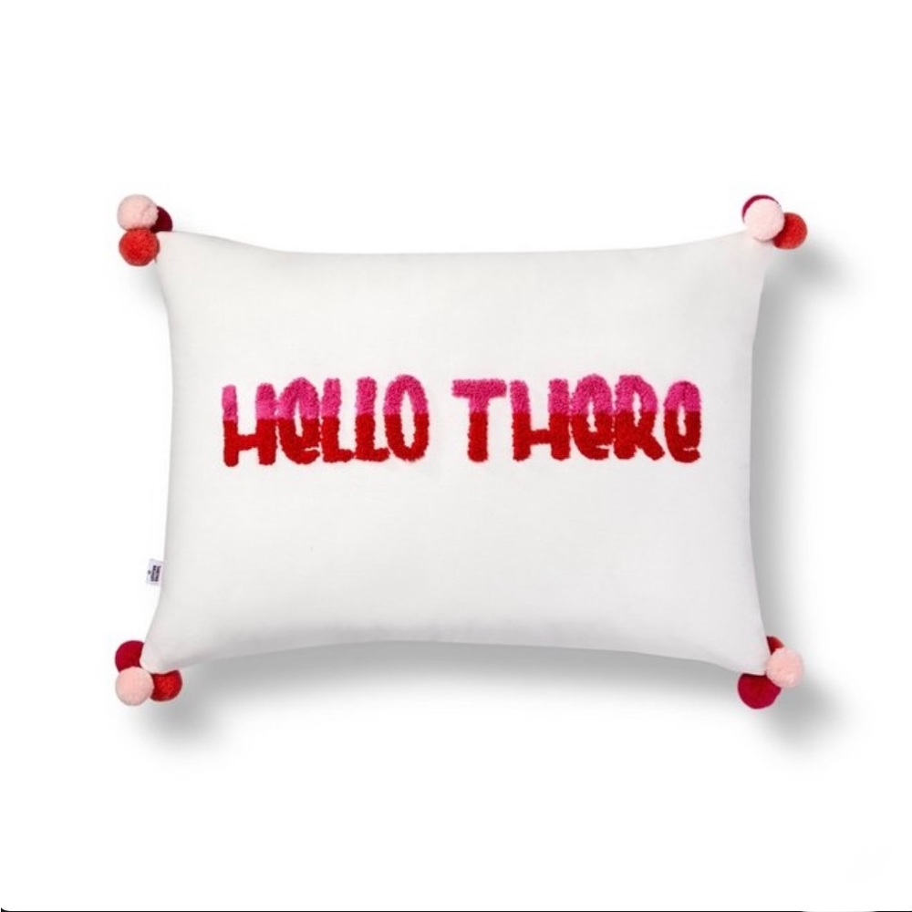 NWT limited ed Tabitha Brown x Target “Hello There’ throw pillow